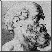 A painting of Hippocrates